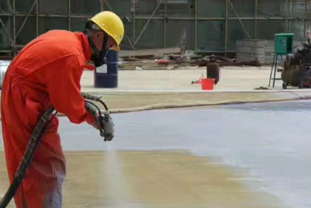 石家庄彩色路面喷涂是一种为路面